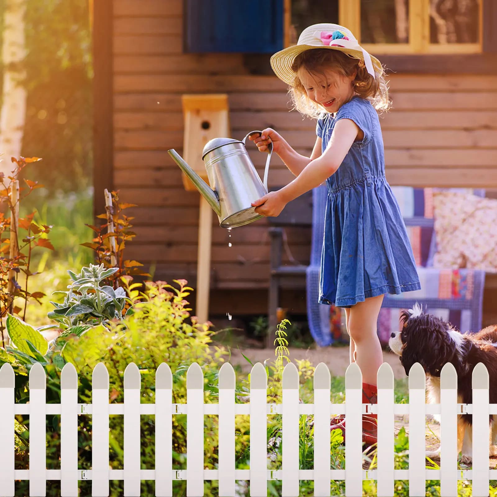 50 Pezzi Copripali in Plastica Resistenti alle Intemperie per Recinzioni, Coperture per Ringhiere da Giardino Esterno, Protezione per Parapetti, Stile Cappello di Paglia