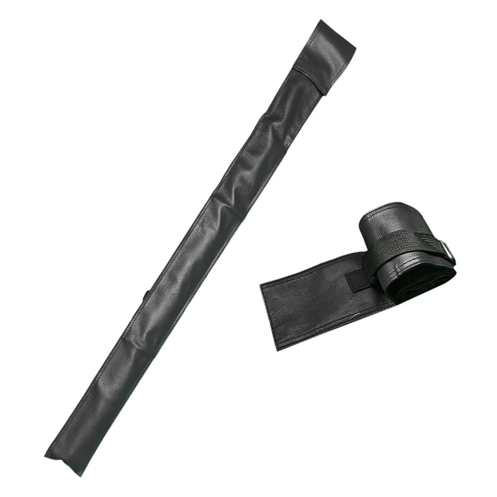Borsa per Stecca da Biliardo 1/2 Leggera Professionale in Pelle PU Custodia per Stecca da Pool