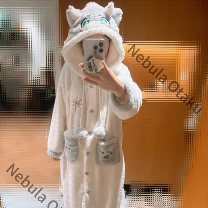 Honkai: Star Rail Phainon Winter Bathrobe Hooded Suit Colleagues Cosplay Souvenir Ambitus Game Related Products Gifts