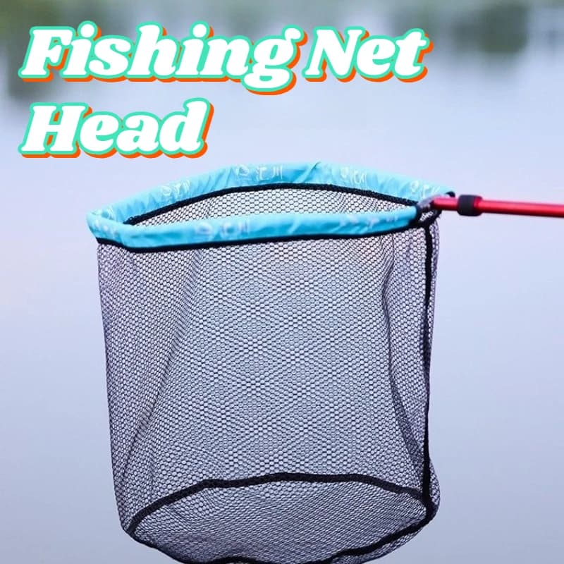 Testa di Rete da Pesca Anti-trascinamento, Accessori per la Pesca Pieghevoli in Lega di Carbonio e Alluminio-Magnesio