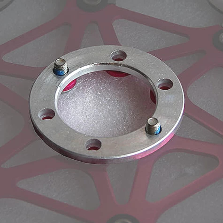 Dischi Freno per Monopattino Elettrico, Guarnizioni da 3mm, Rondelle da 2mm per Bicicletta a 6 Fori, Cuscinetti di Rialzo da 4mm per Mozzo, Rondelle Nere da 5mm per Bici