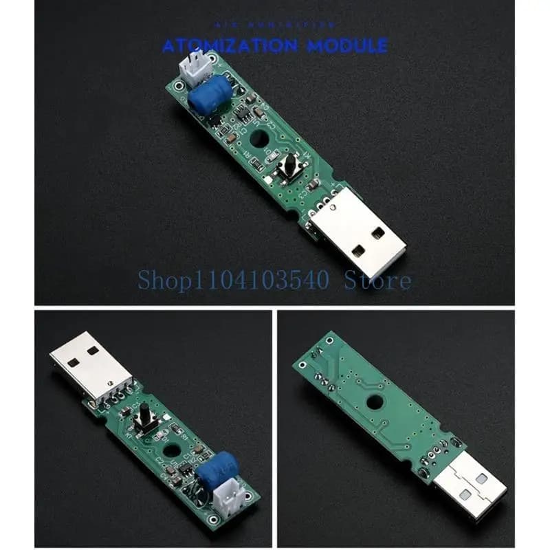 02dc 20mm 1.5-3W Mistrici ultrasuoni Atomizer Film Plave Accessori Humidifier Gausto in gomma