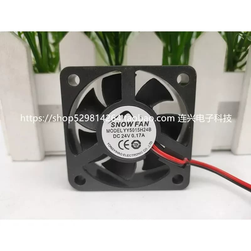 for SNOWFAN YY5015H24B 5CM 24V 0.10A 0.12A 0.17A Inverter Fan
