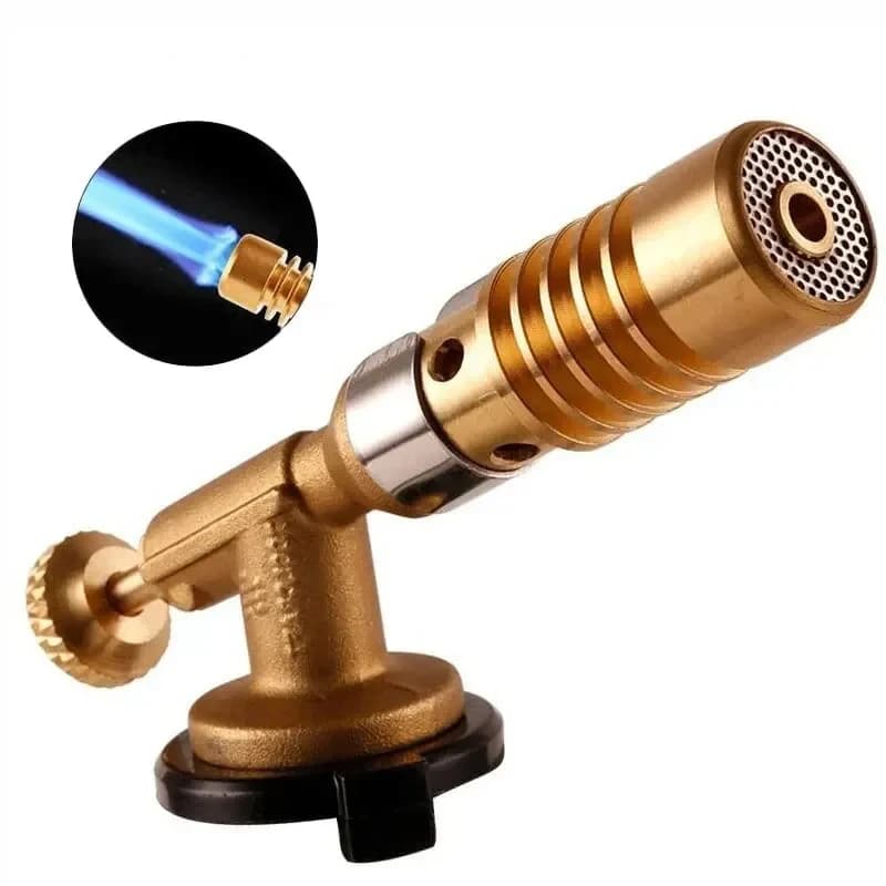 Multifunction Welding-Burner Welding Gas Burner Flame Gas Torch Flame Gun Blow for BBQ Camping Cooking Lighter Heating Camping