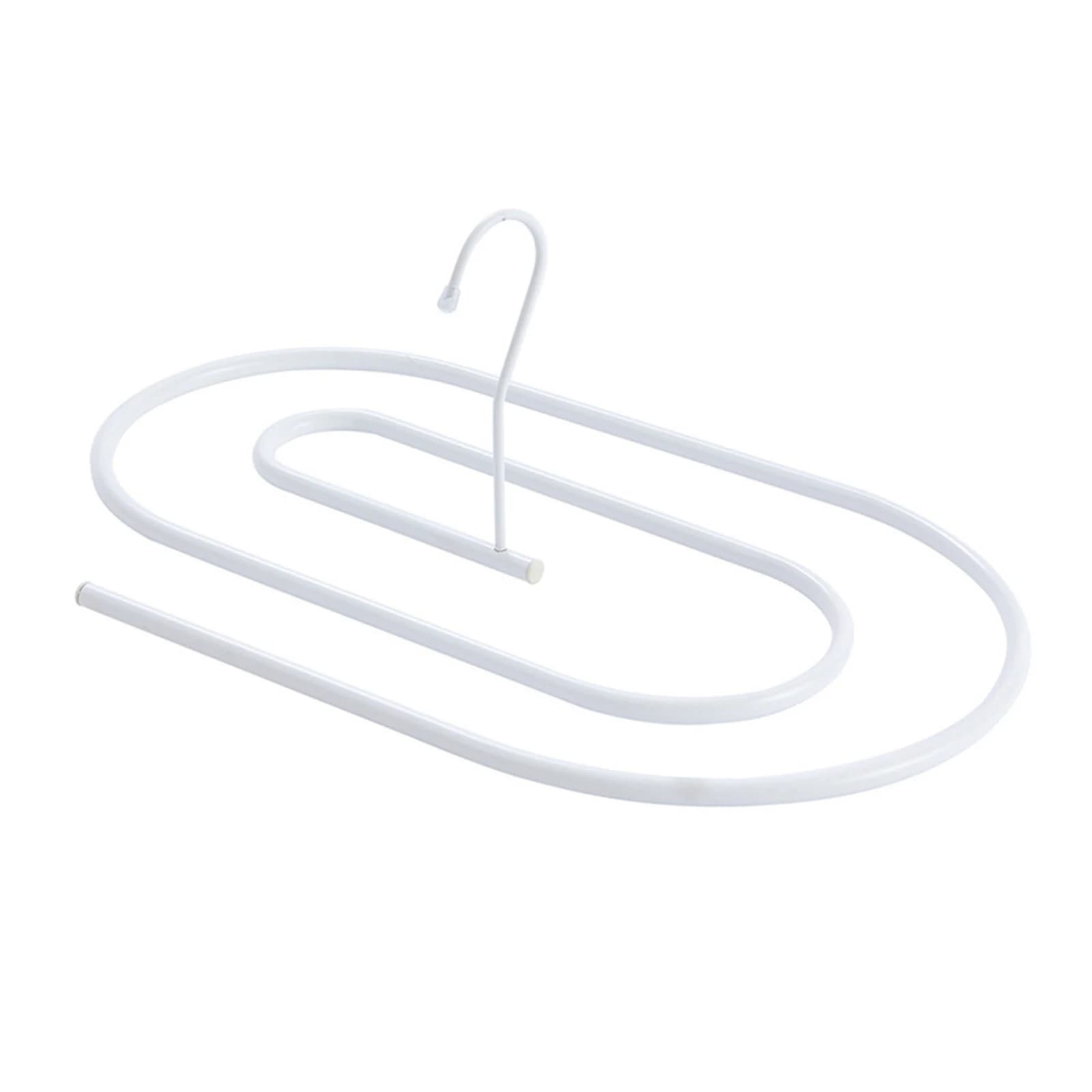 Spiral rod Iron durable space saving Clothes hanger Quilt Sheet ganizer Laundry for interior and exterior Balcony