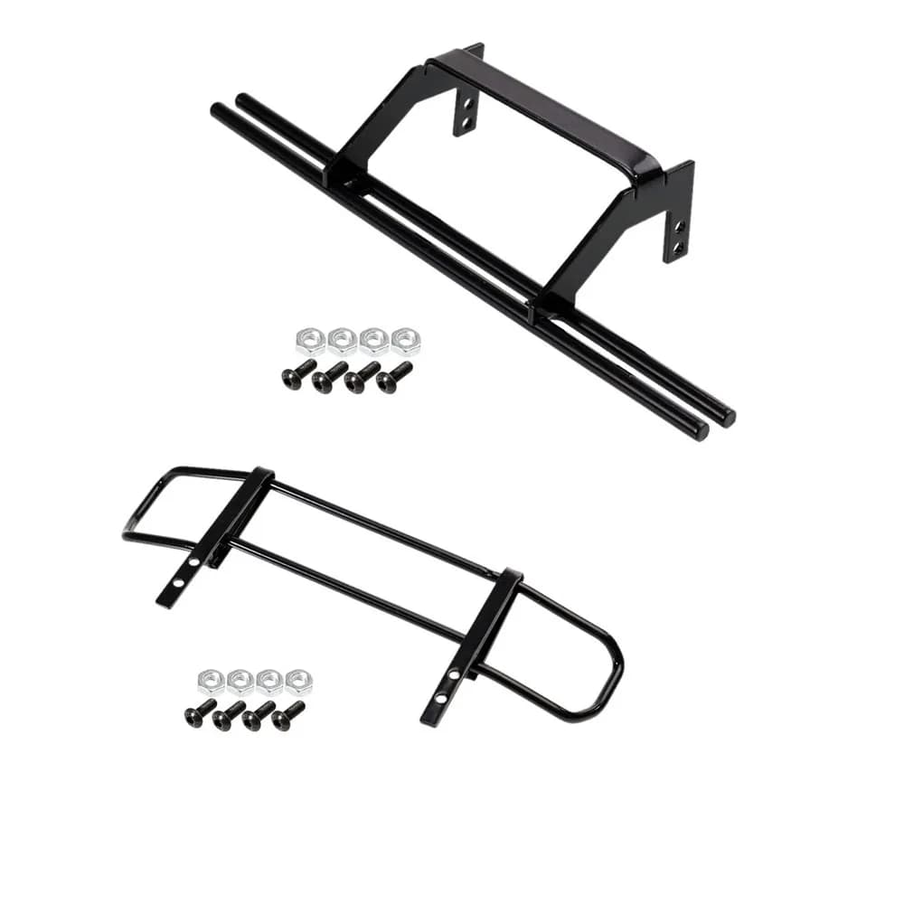 NUOVO ENRON Metallo Paraurti Anteriore/Posteriore per 1/10 RC Crawler CAR G63 G500 Traxxas TRX4 TRX-4 TRX-6 TRX6