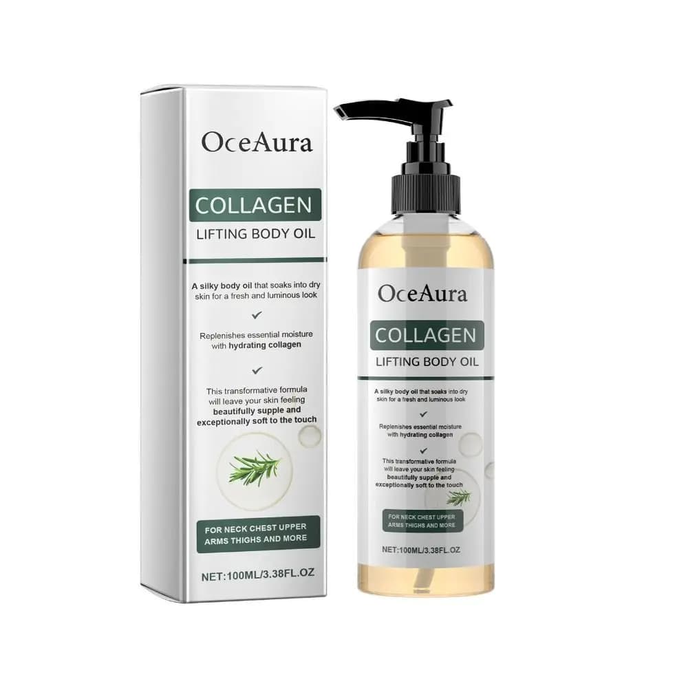 New OceAura Oil Body Shaping Collagen 100ml Oil Hydrating Body for Leather Dry Oil For Massage Universal Body