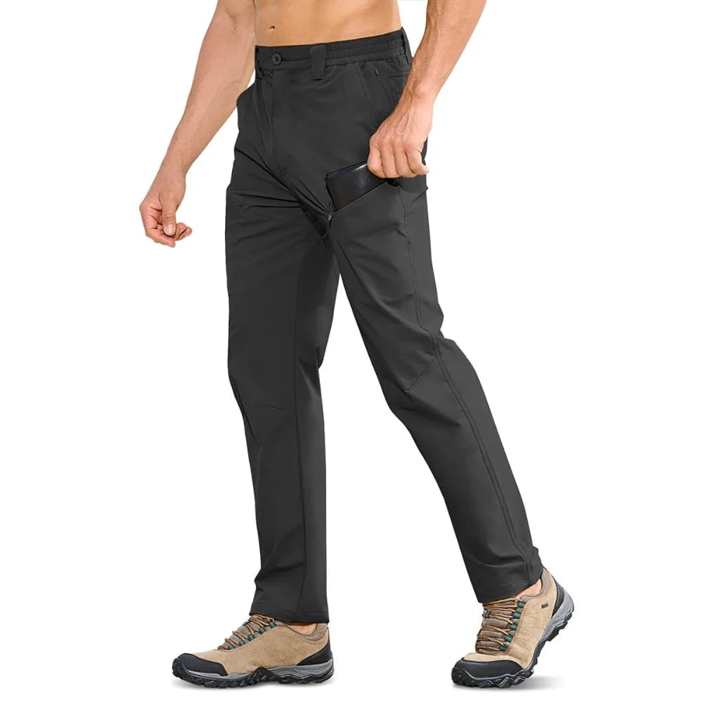 Pantaloni da lavoro cargo leggeri rip-stop primavera estate Pantaloni da pesca da campeggio multitasche Pantaloni da trekking all'aperto ad asciugatura rapida da uomo