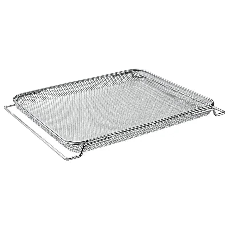 AS63-Air Fryer Basket Replacement Parts Silver Stainless Steel For Nuwave Bravo Xl Air Fryer Toaster Smart Oven