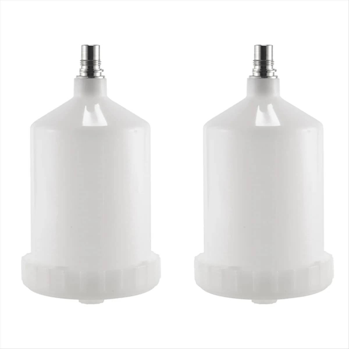 2 pezzi 600Ml di plastica Hvlp Paint Cup Pot per Sata Sprayer Cup Connector Jet Paint Sprayer