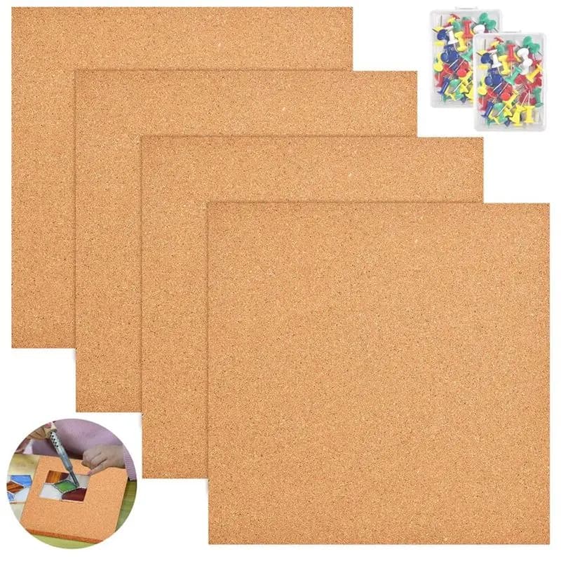 Stock Quantity 12X12in Heat Resistant Stained Glass Work Surface,1/2In Thick Stained Glass Supplies Stained Glass Cutting Board