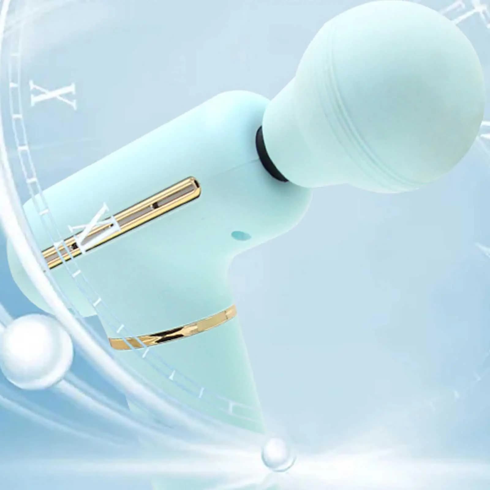 Portable Massage Device Rechargeable USB, Silent and Powerful, for Adult Muscle Relaxation, Athletes, Gym and Office