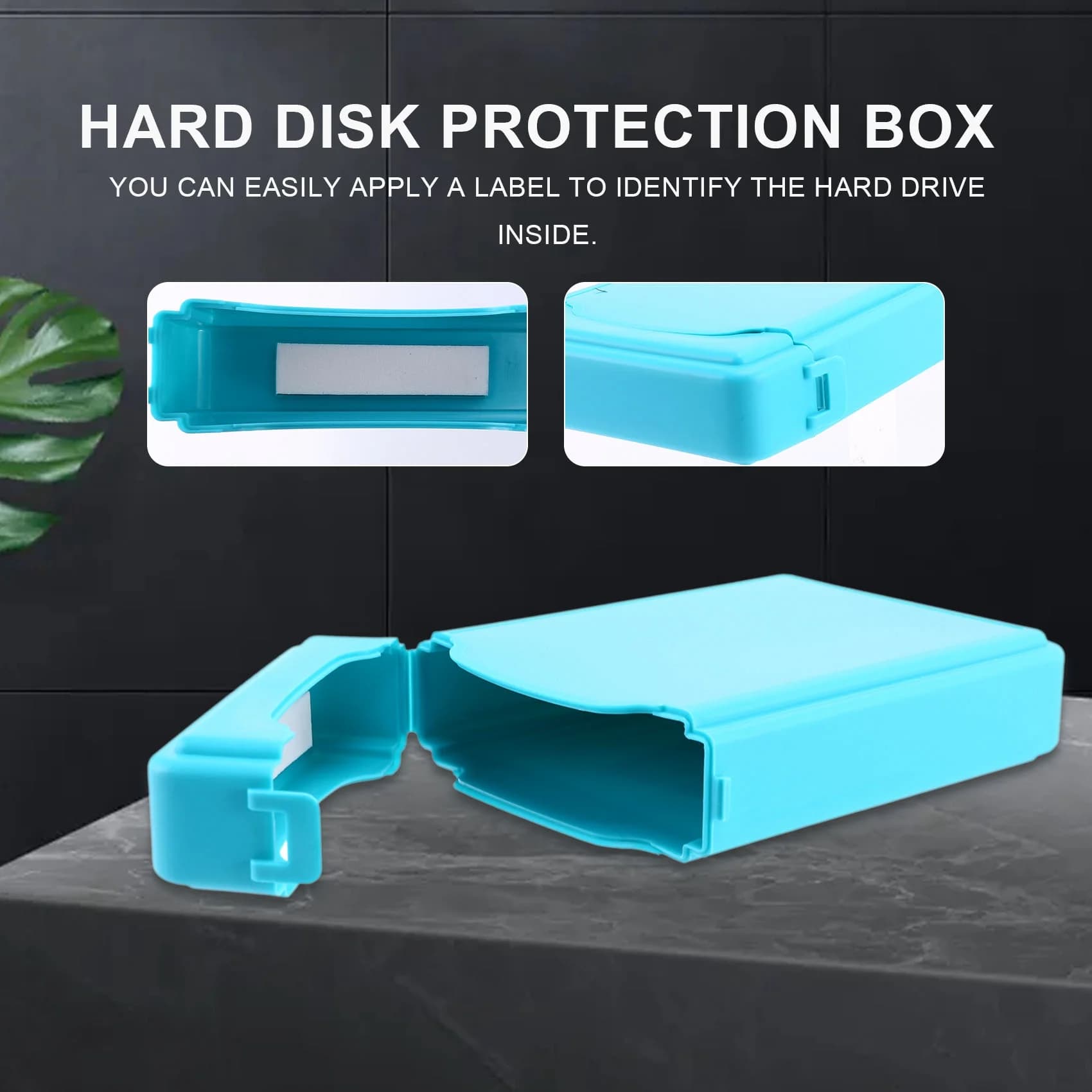 NEW HOT In Stock-3.5 Inch Ide Sata External Hdd Protective Case 3.5 Inch Hard Drive Storage Box
