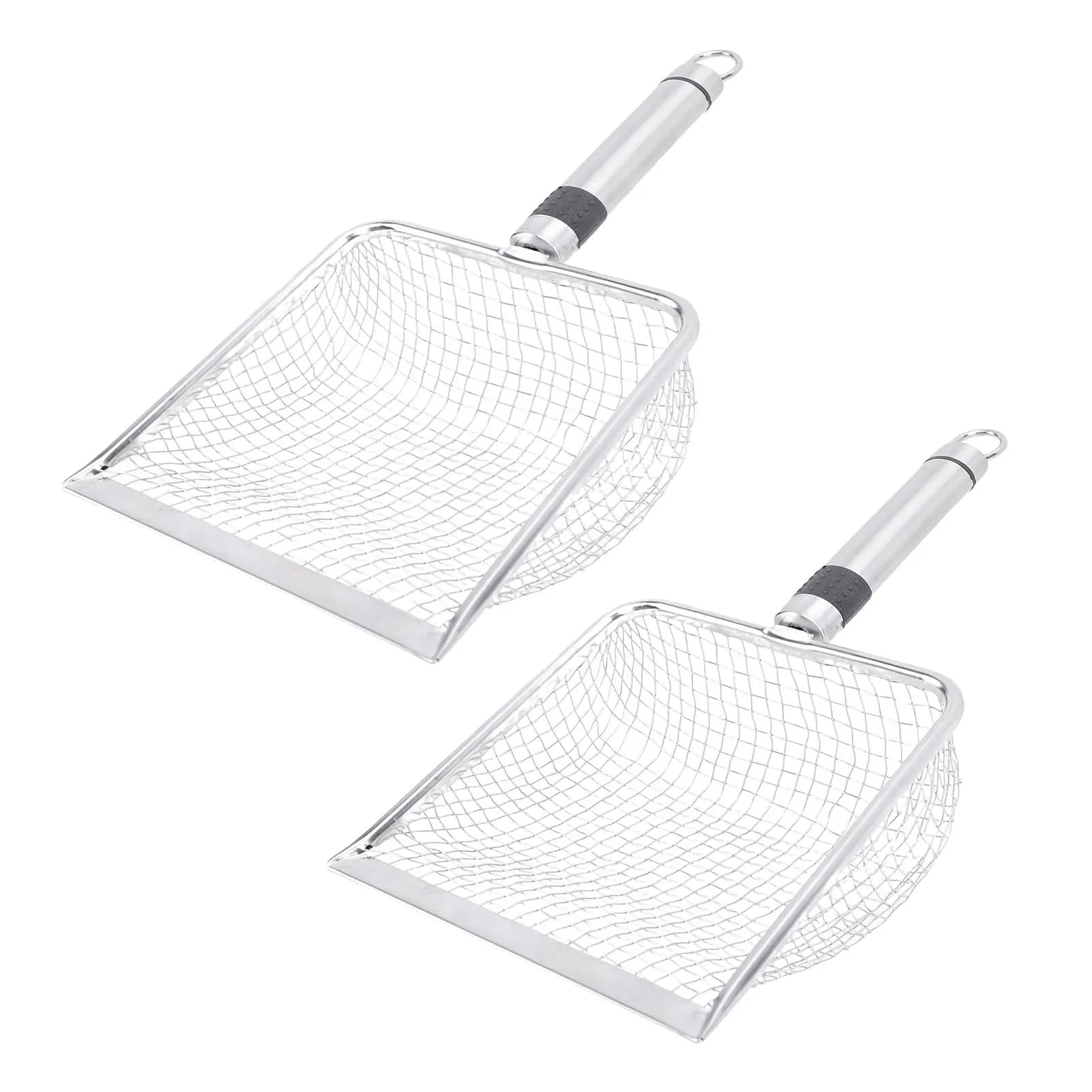 Cat Litter Scoop Comfortable Handle Easy To Use Capacity Robust Cat Mesh Scooper with Sifting Hole for Garden Toilets