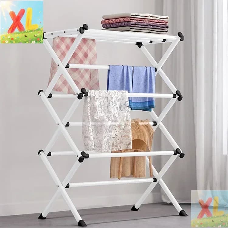 Floor hanger Foldable clothes hanger for clothes drying clothes organizer Clothing accessories