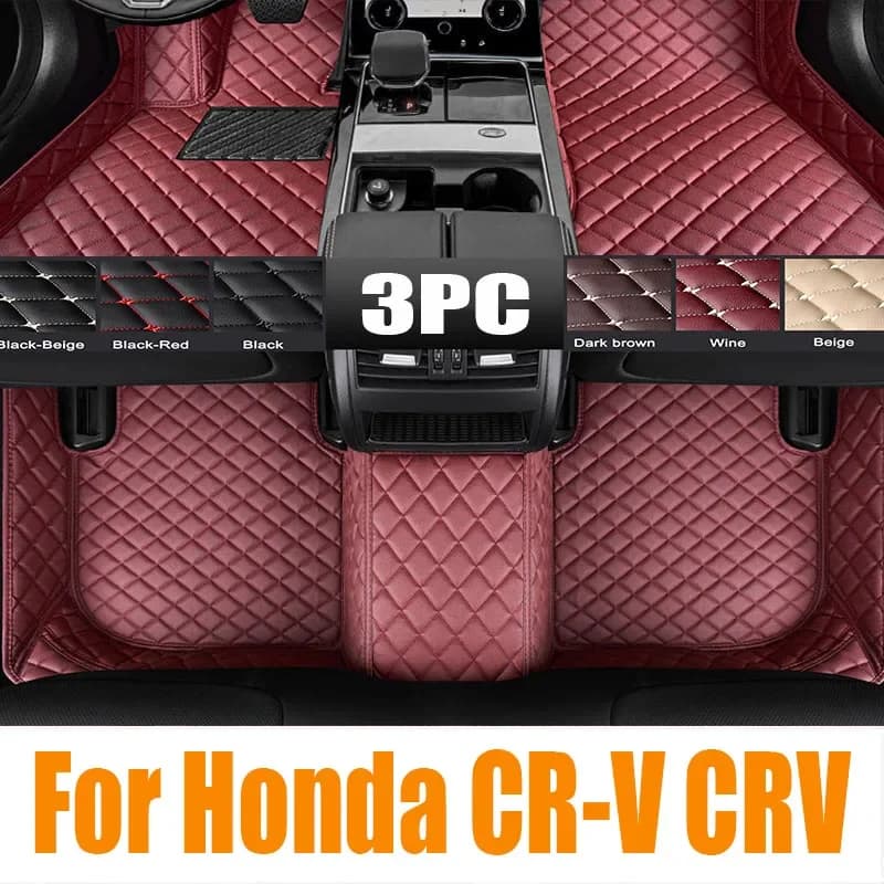 Auto Speciale Pavimento Pad per Honda CR-V CRV 3th LX EX RE 2007 ~ 2011 2008 TPE Liner Copertura Completa Personalizzato Tappeto Tappetino Tappeto Accessori