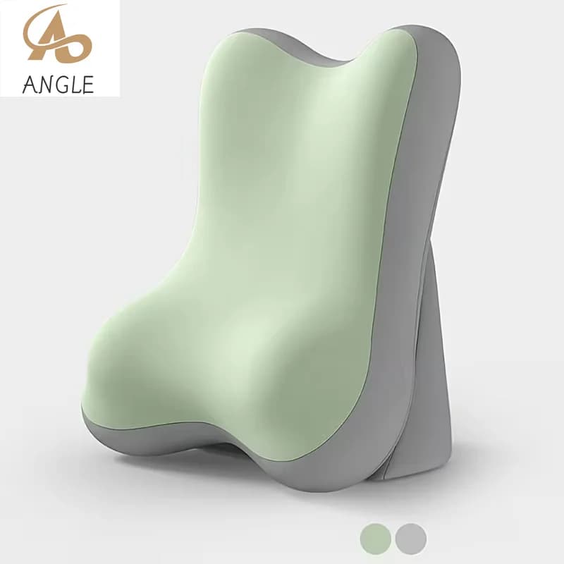 Cuscino Regolabile per Schienale da Letto - Cuscino Ergonomico in Memory Foam con Supporto per Gambe, Adatto per Schiena, Lettura, Cuscino a Cuneo per Letto
