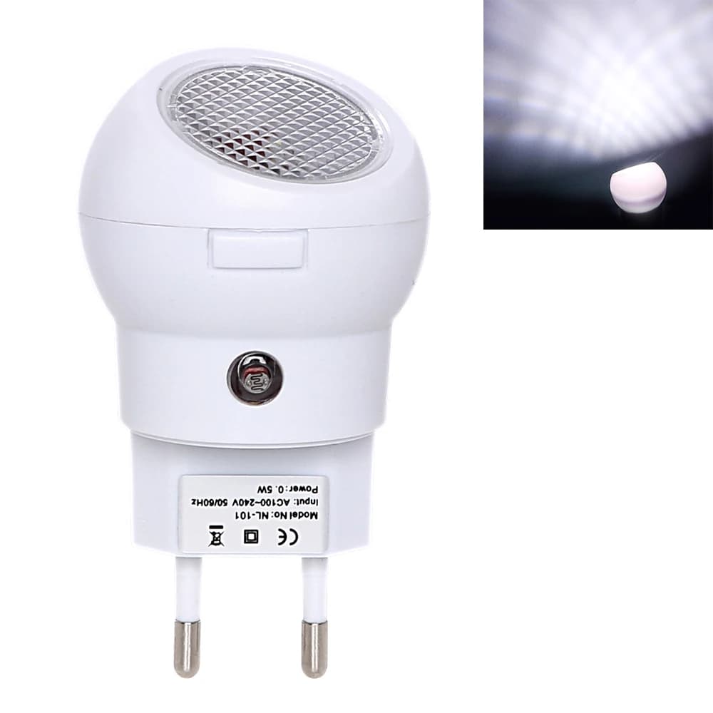 Imimo sensore di luce convenienza 360 rotazione manuale atmosfera spina europea luce notturna lampada da camera da letto a LED