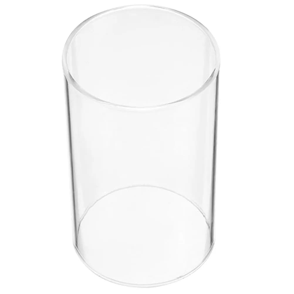 Transparent Glass Cover for Candles, Anti-wind Protection, Decorative Use for Home and Office