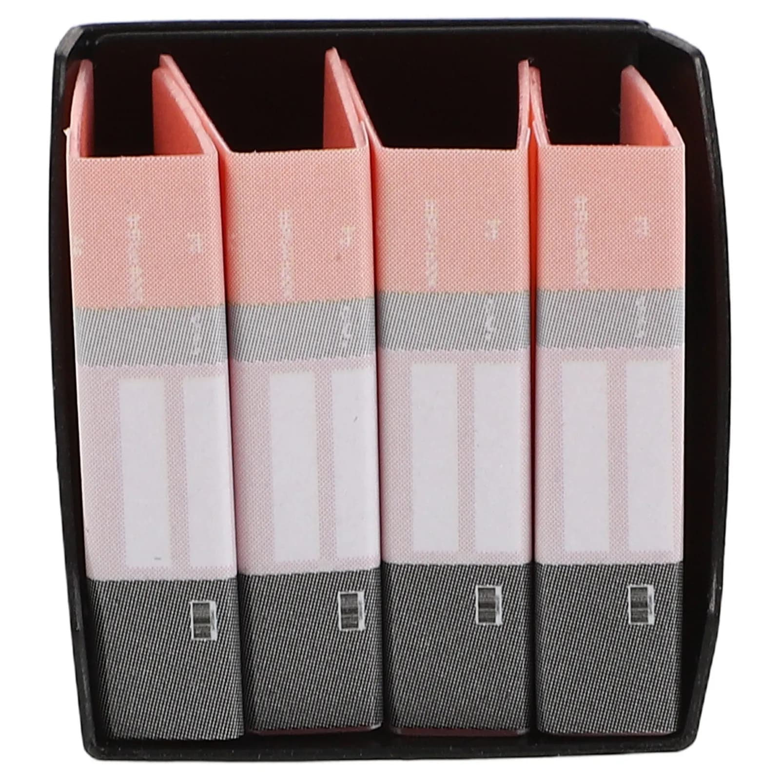 Miniature File Folders for Dollhouse Office Scene Realistic Design Mini Kits Portable Size Mini Office Furniture Accessories