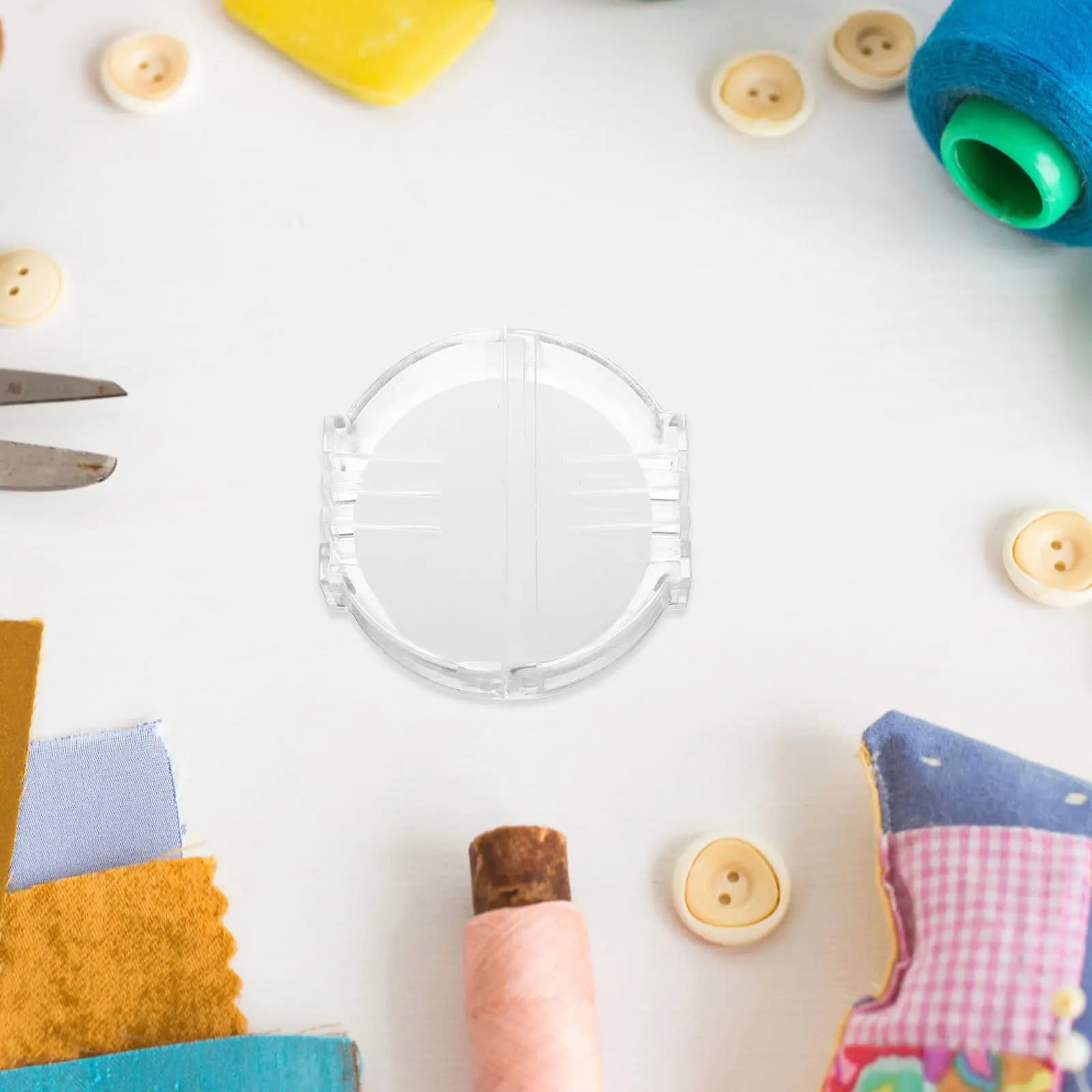 2 Pezzi di Filo Cerato per Punto Croce, Condizionatore e Rinforzante per Filo di Cera d'Api per Cucito a Mano, Ricamo e Forniture per Quilting, Scatola Bianca