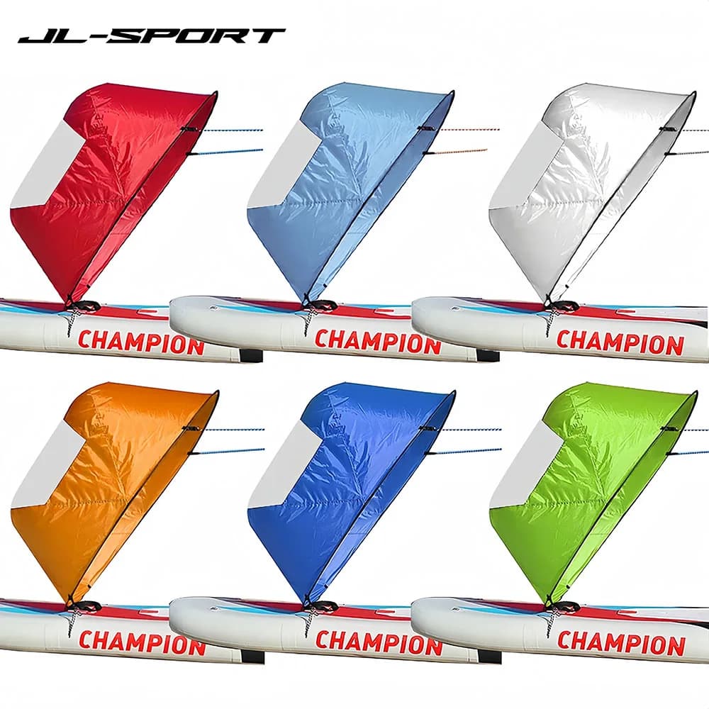 Vela da SUP per Surf, Accessori SUP, Pagaia Pieghevole da 42 Pollici per Kayak, 5 Colori, Accessori per Tavole da Surf e Sport Acquatici