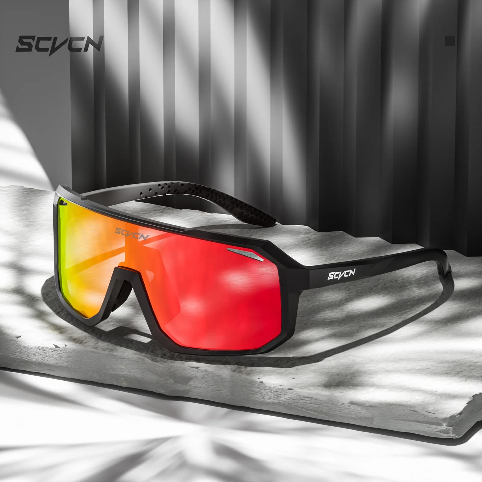 SCVCN HD UV400 Cycling Sunglasses Outdoor Sports Women Bicycle Cycling Protective Glasses Men MTB Road Driving Bike Glasses