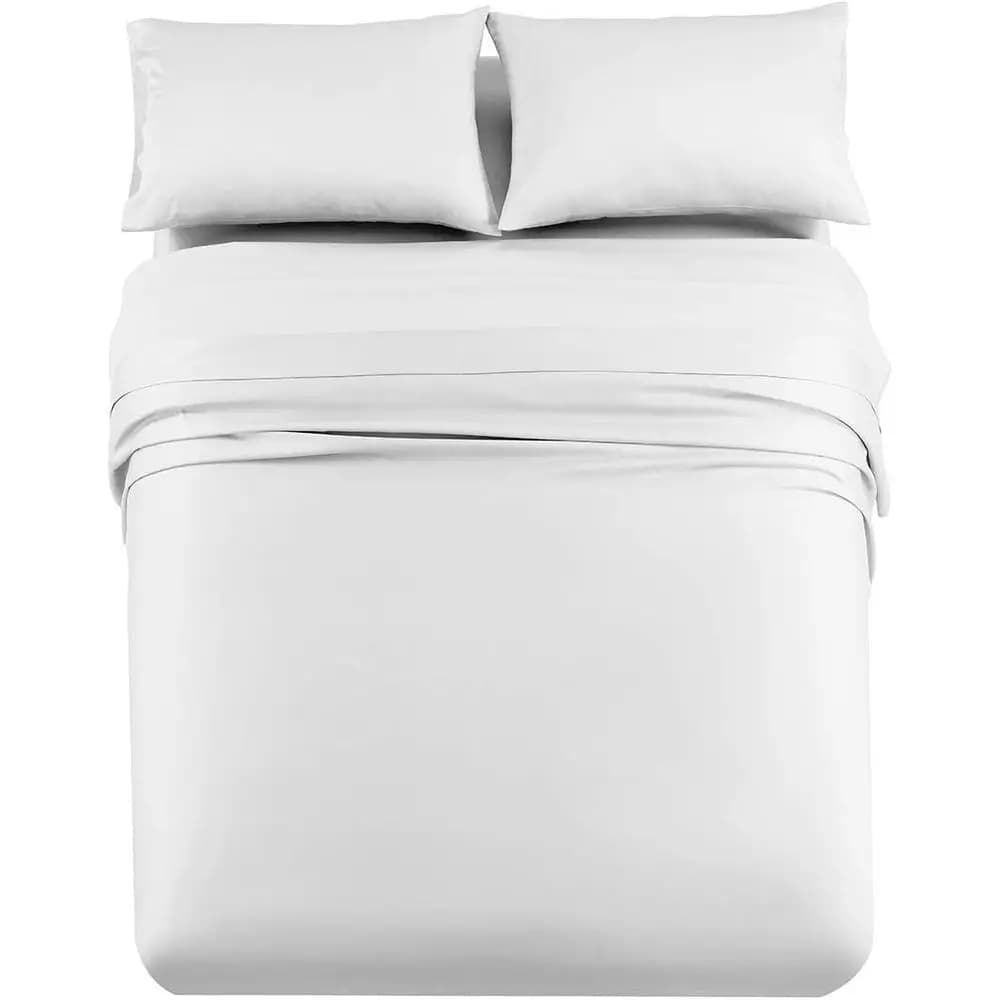 Caliornia King Sheets Set 4 Piece – 600 Thread Count Tencel Lyocell Cooling Bed Sheets, Silky Sot, Deep ket its 8–15” Mattr, Hot