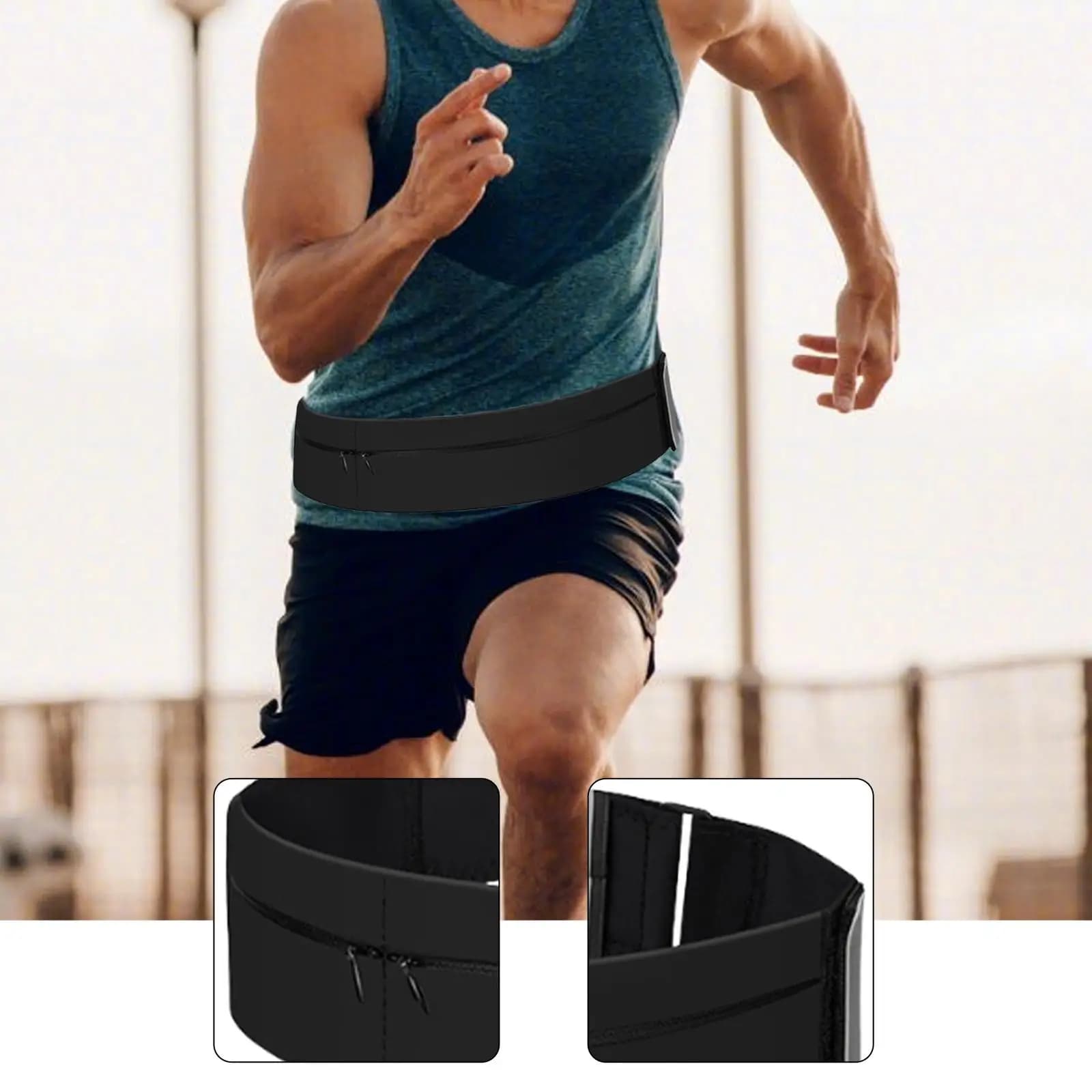 Women's Multifunctional Running Waist Waist Racer Sport Waist for Camping Sports Outdoor Cycling Training