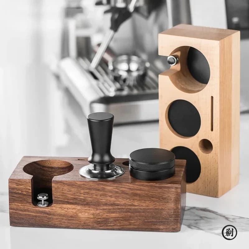 Support for coffee station Anti-handle coffee stand Wooden coffee stand Coffee filter stand for coffee makers