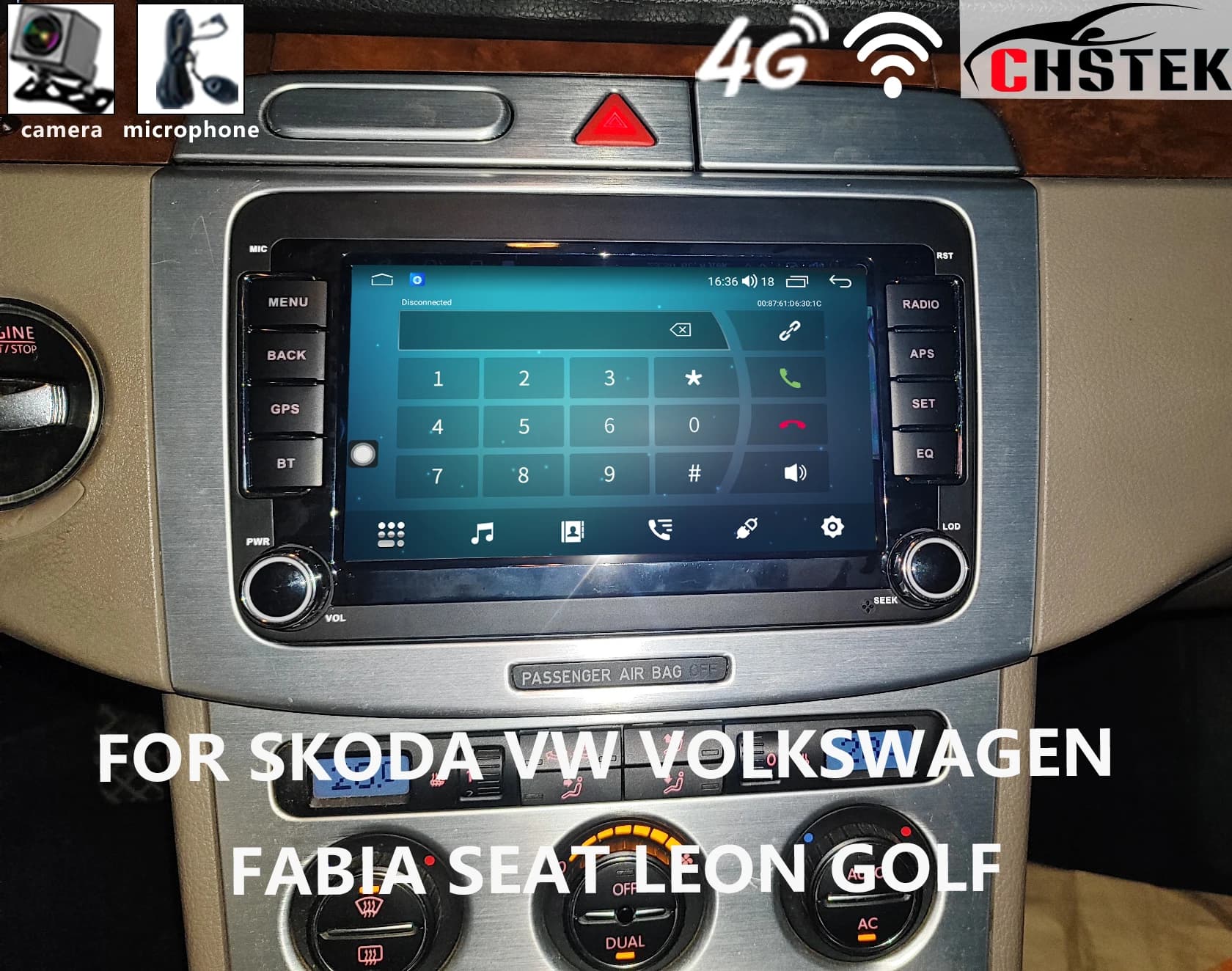 Car Bluetooth Android For Volkswagen Amarok Beetle Bora Caddy EOS 2006-2015 GPS WIFI Vedio Media Upgrade Models Stereo Exchange