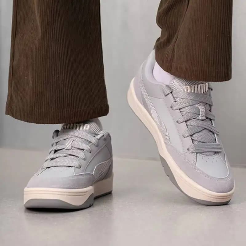 Unisex PUMA 2026 Spring Retro Chunky Bread Sneakers Low Top Casual Sports Skate Shoes 406463-02