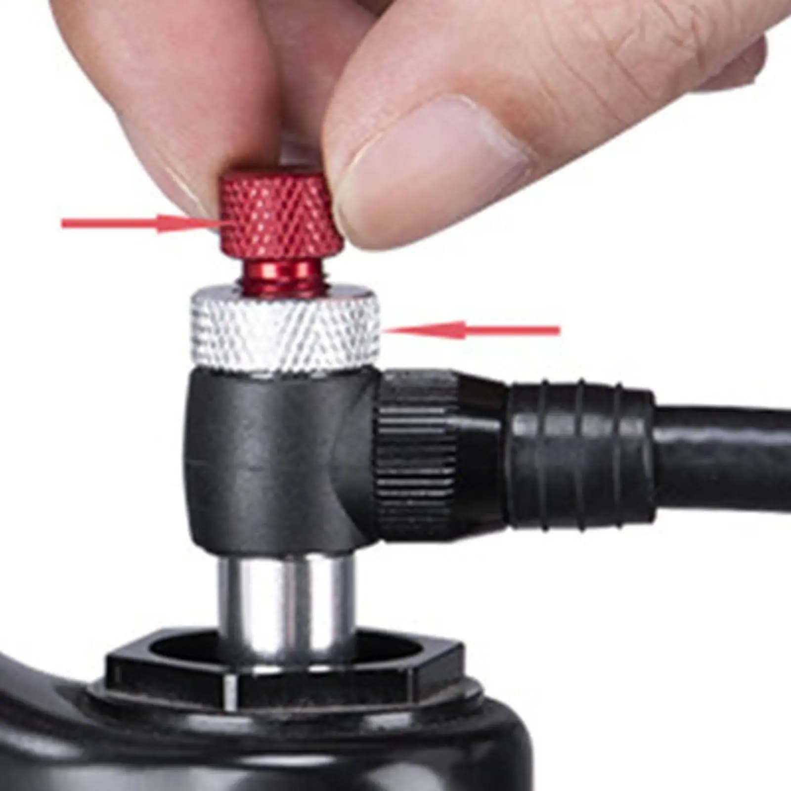 Forcella compatta e pompa ammortizzatore posteriore per bici MTB ad alta pressione da 400 psi