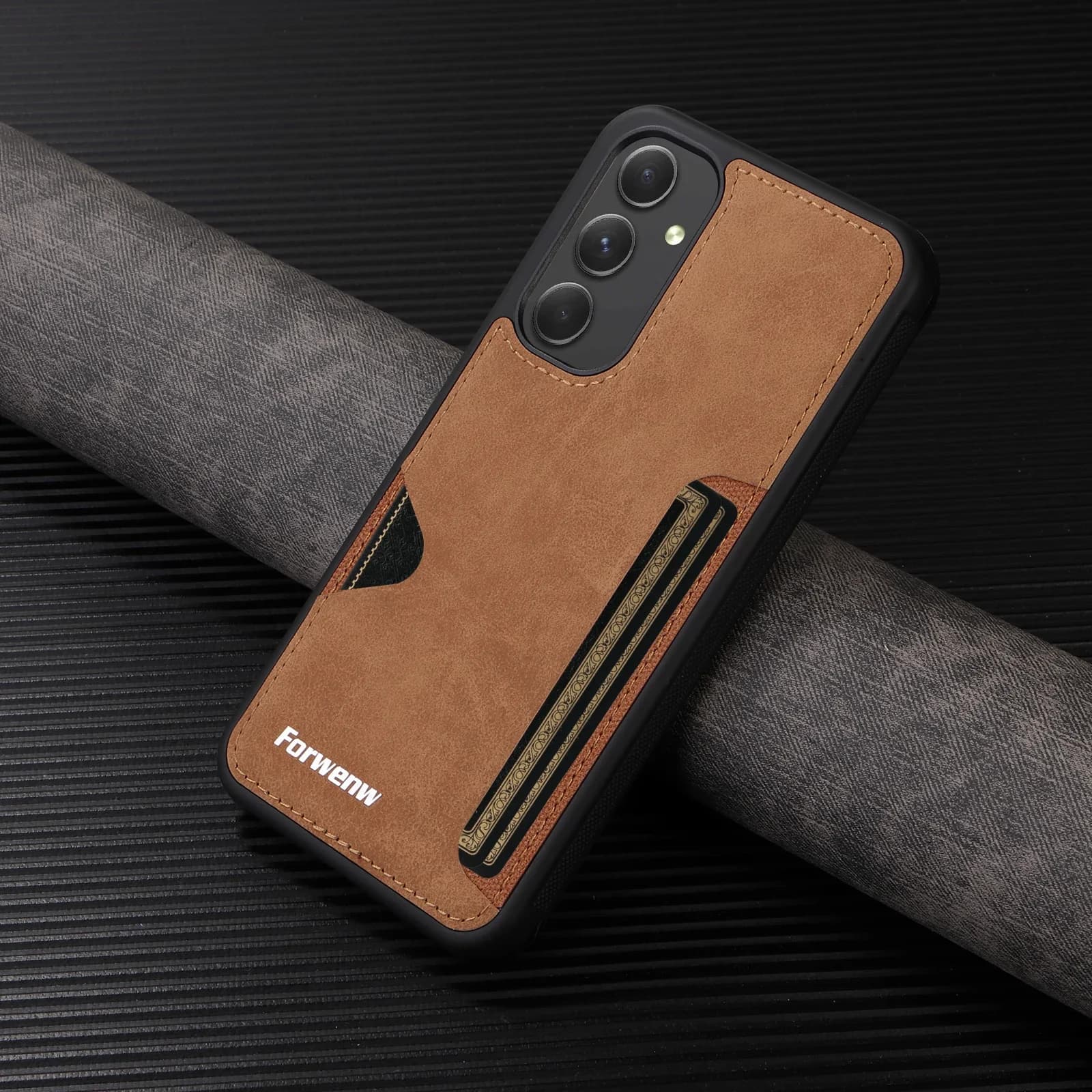 Cards Solt Leather Wallet Case For Samsung Galaxy S23 S24 Ultra S22 Plus S21 FE A14 A04 A25 A15 A24 A34 A35 A54 Business Cover