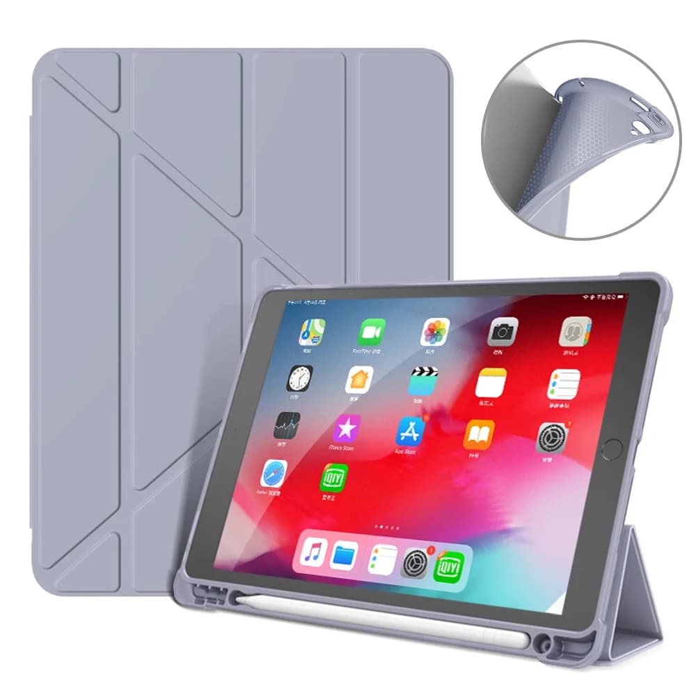 Per iPad Pro 9 7 Custodia 2016 con portapenne Smart Cover per iPad Pro 9 7 11 12 9 Air 2 3 4 5 10.2 6/7/8/9/10a generazione Custodia
