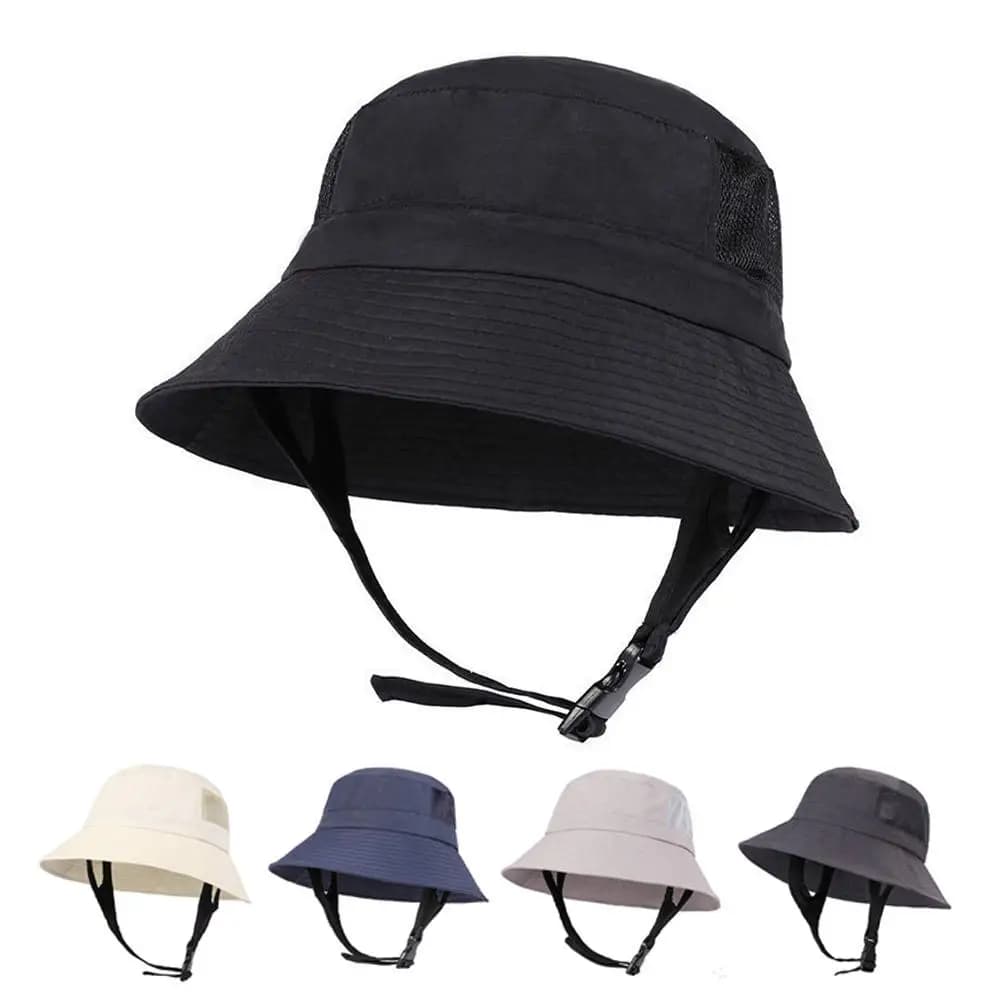 Casco da bicicletta unisex Casco a forma di cappello Casco da bici per adulti Sicurezza Ammortizzante Cappello da pescatore da surf per uomo Donna Viaggiare in bicicletta