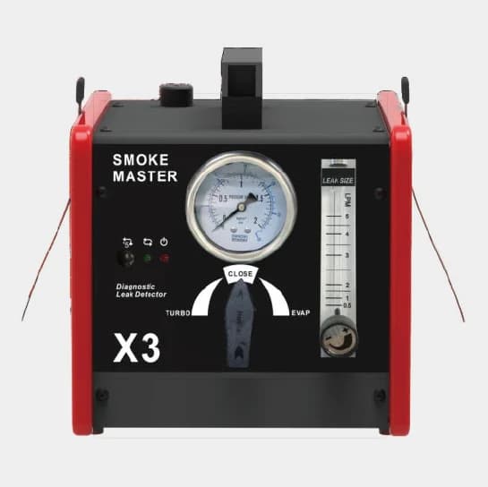 Rilevatore di perdite di fumo automobilistico X3 Tester di perdite Macchina doppia alimentazione a pressione per EVAP