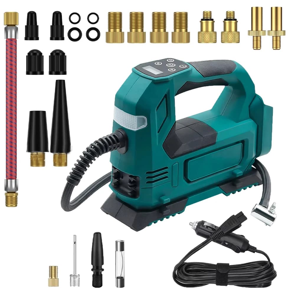 Compressore d'aria senza fili per batteria al litio Makita 18V BL1815 BL1830 BL1840 BL1850, pompa ad aria wireless, utensile elettrico a batteria