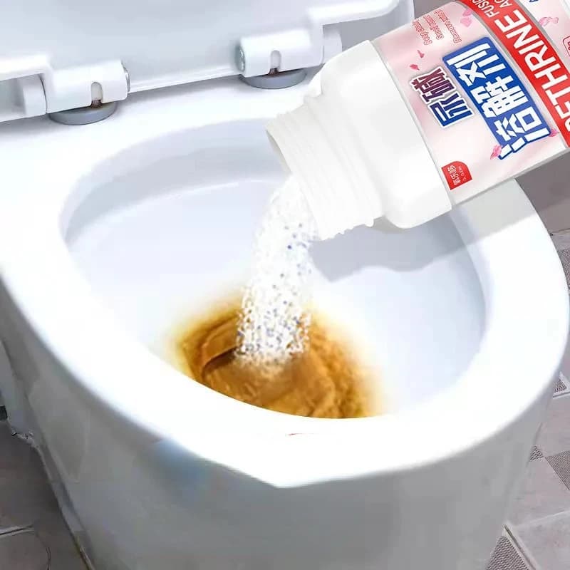 Detergente per WC per dissolvente per urina-alcali per uso domestico, potente disincrostante per WC, agente detergente per macchie di urina gialla