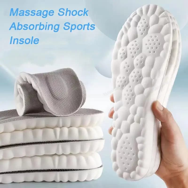 Popcorn Cloud Solette 4D Soletta for relief from plantar fascite Support for arch Orthopaedic inserts Shock Absorption Winter warm cushions