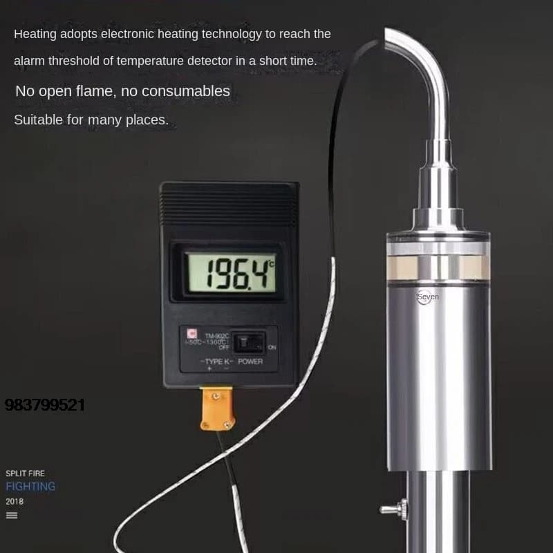Buon prezzo JH-Y02 JH-W01A Tester del fumo antincendio rilevatore di fumo temperatura, incendio, elettronica, strumenti di prova due in uno per fumo