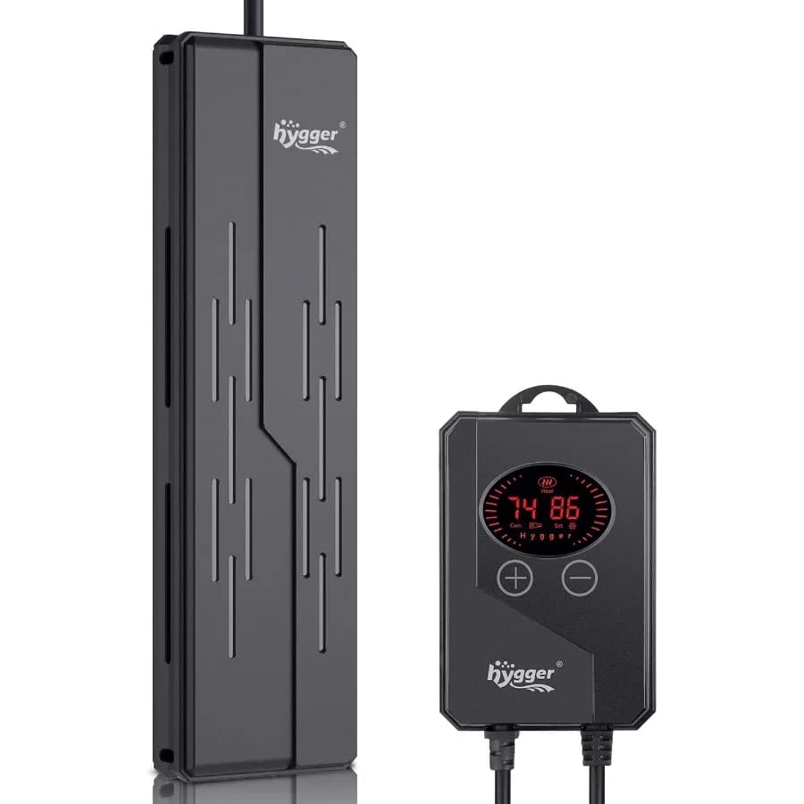 Riscaldatore sommergibile per acquario da 800 W con doppi tubi al quarzo per acquari fino a 220 galloni Controllo digitale della temperatura a LED