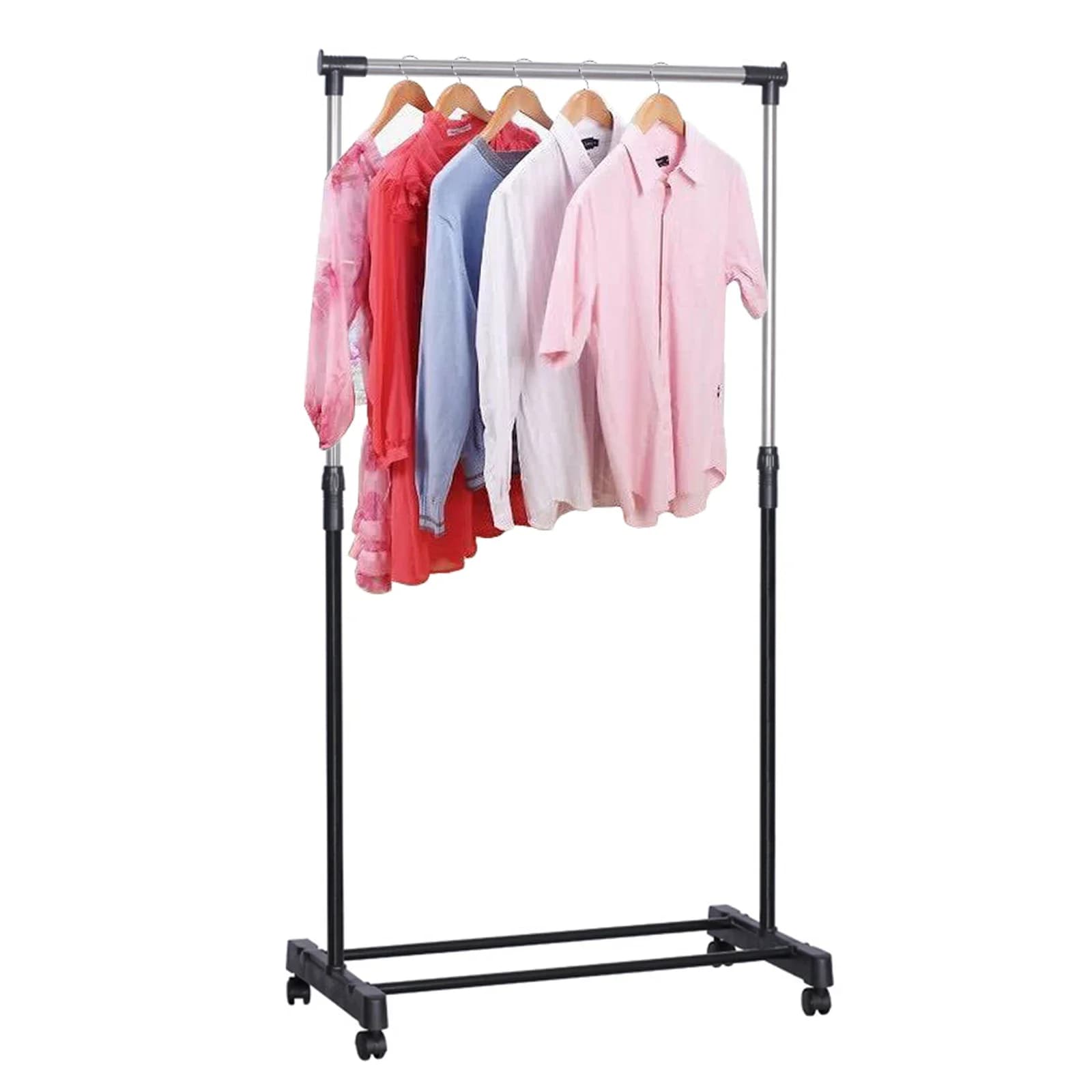 BYMAOCAR Floor coat hanger Clothes hanger Clothes hanger Retractable coat hanger Household articles for living room