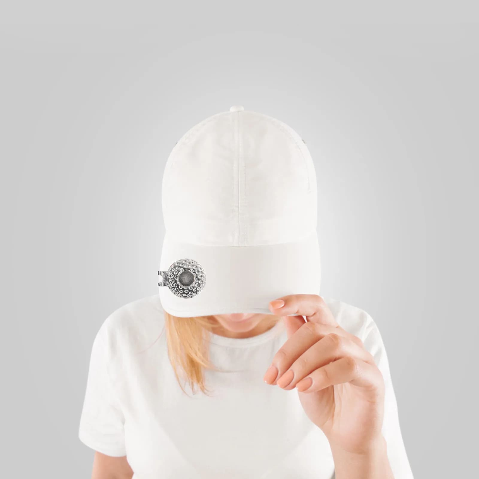 Clip per marcatore di palline da golf, 4 pezzi, in lega di zinco, leggero, per cappelli, cinture, vestiti, strumento portatile per la marcatura delle palline, accessori per il golf