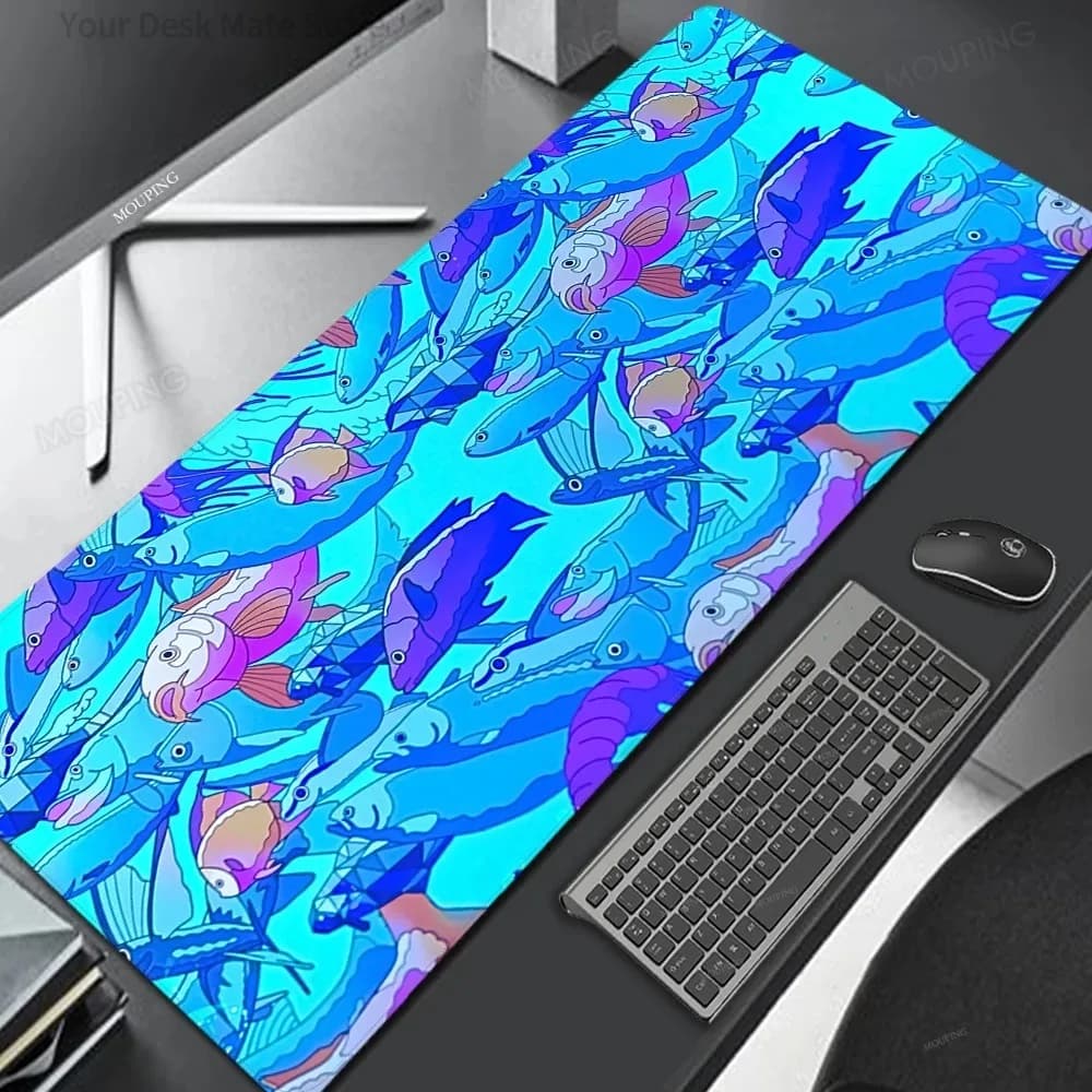 Mouse Pad Laptop Office Gaming Pad on The Table Setup Gamer Accessories Anime Mouse Mats Table Mat Mouse Carpet Rug Keyboard Rug