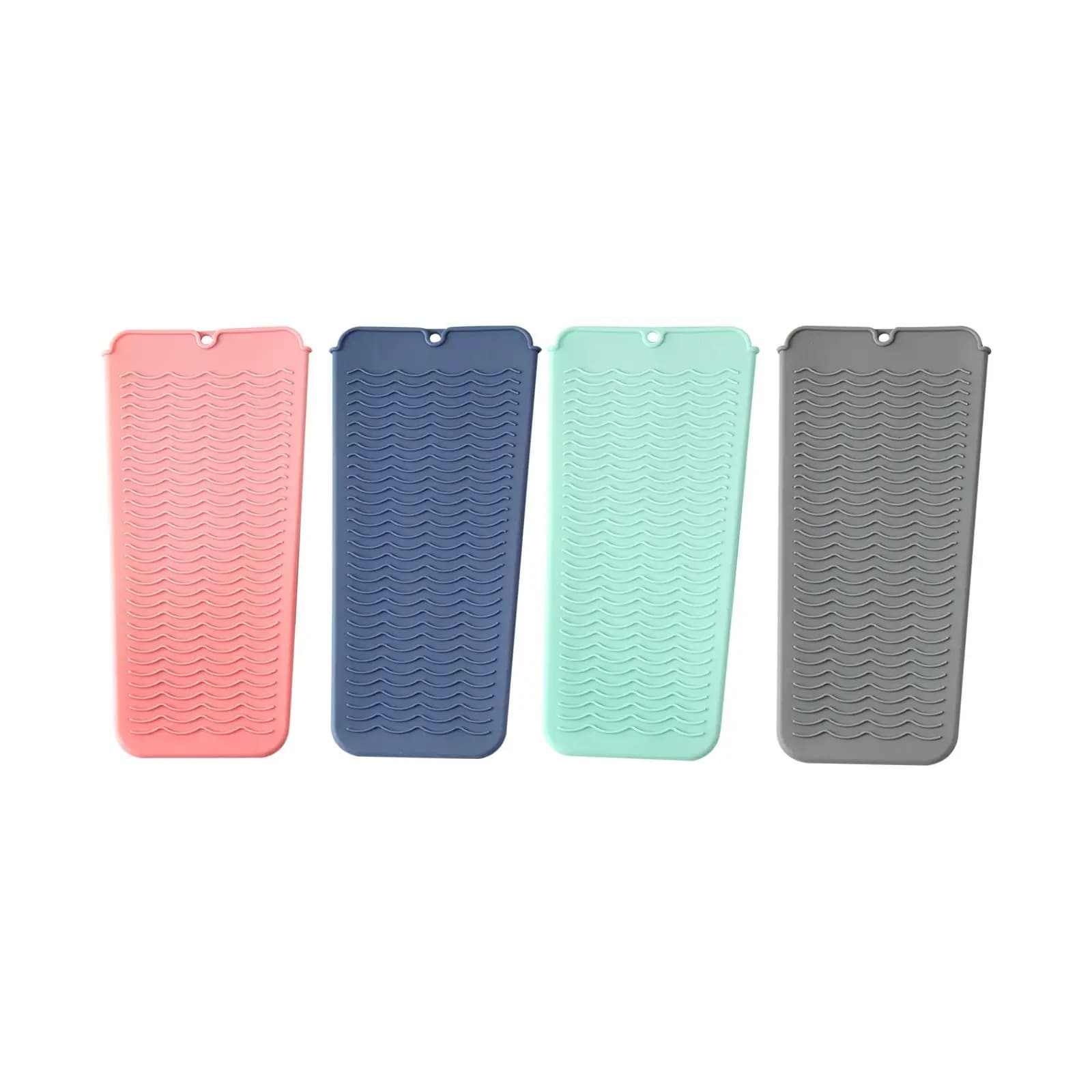 Silicone Mat Heat Resistant for Iron Hair and Plate, Multifunctional Protective Support for Barbieri