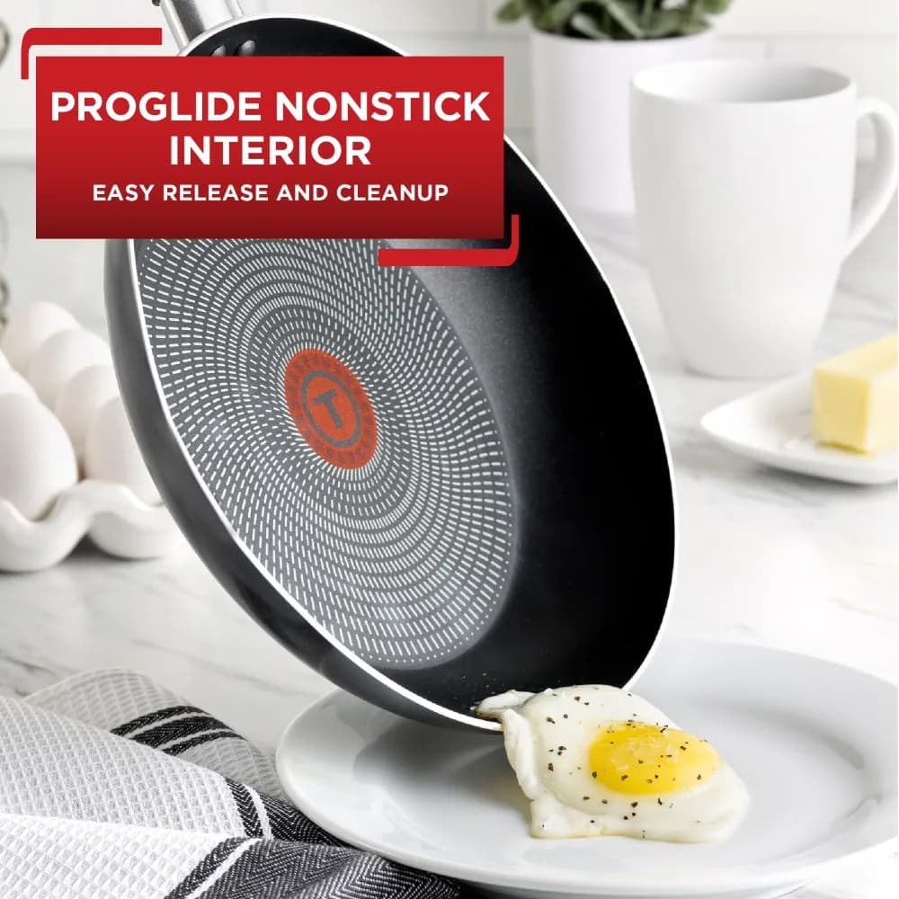 Nonstick Frying Pan 8 Inch Skillet Easy Care Cookware Kitchen Grey Fry Pan