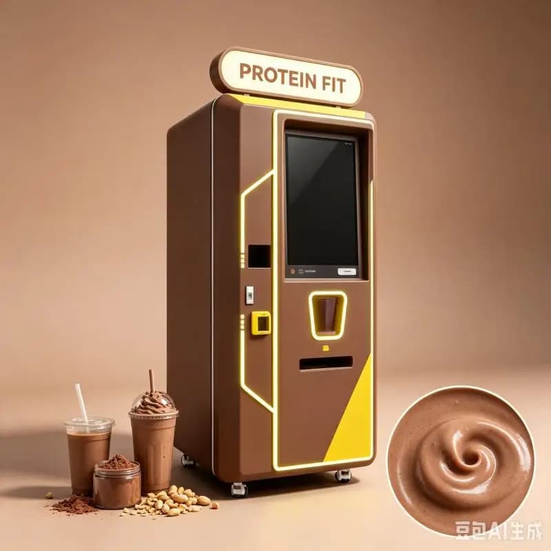 Customized Protein Shake Vending Machine Automatic Powder Dispensing Blender Nutrition Drink Maker Commercial Fitness Equipment