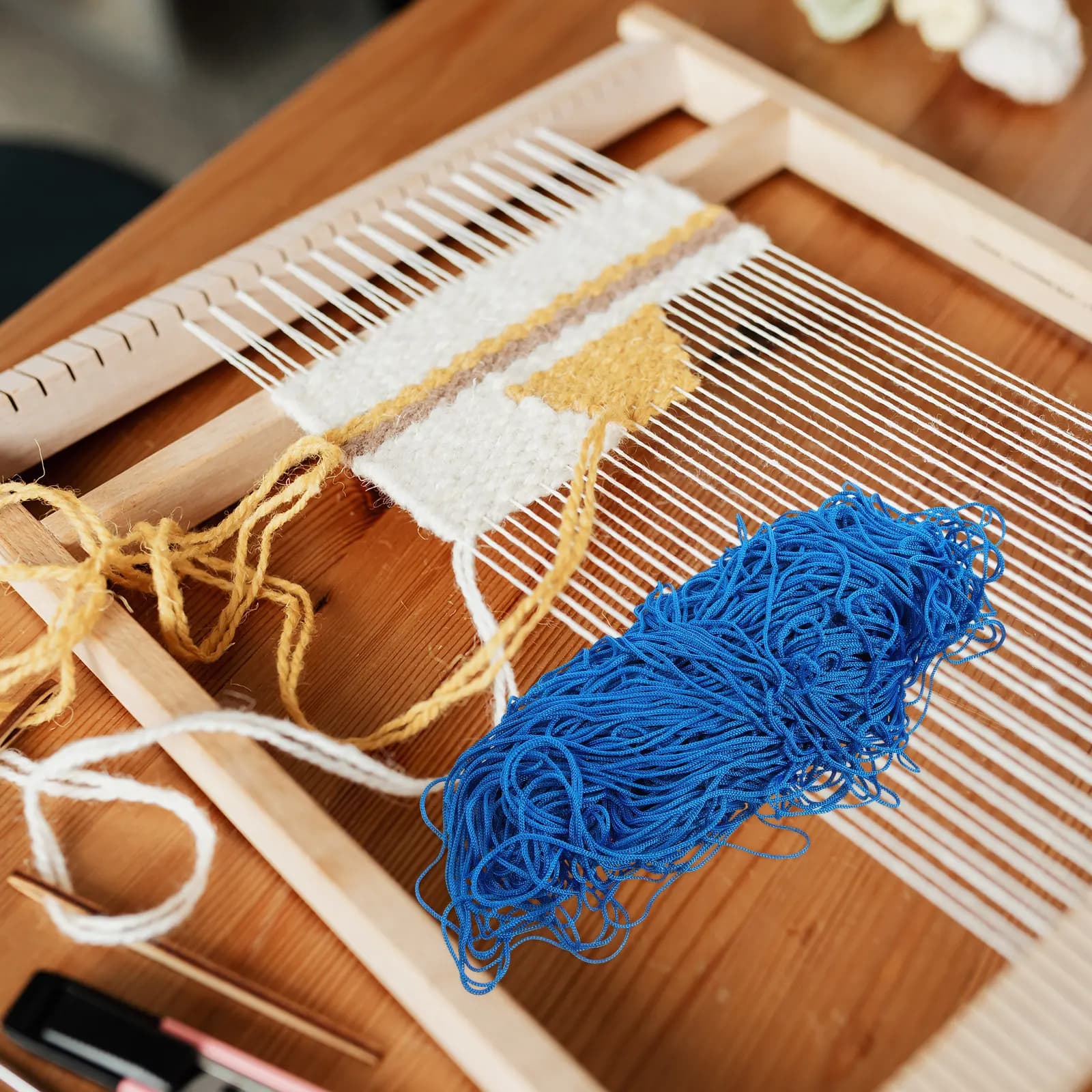 6 Confezioni di Filato in Seta Ghiaccio Morbido e Flessibile per Uncinetto, Filo Decorativo Fai-da-te per Sciarpe, Cuscini, Coperte e Artigianato Domestico - Confortevole