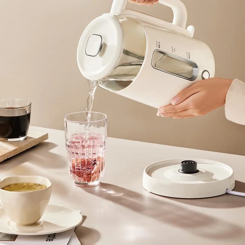 1500 W Full Glass Electric kettle Fast boiling kettle for home 1.5 liters Teapot Water heater for children Automatic shutdown
